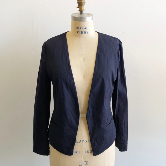 Theory Jackets & Blazers - Theory Lightweight Navy Blazer Jacket